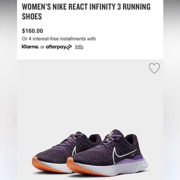 NIKE REACT INFINITY 3 RUNNING SHOES - Picture 8 of 8